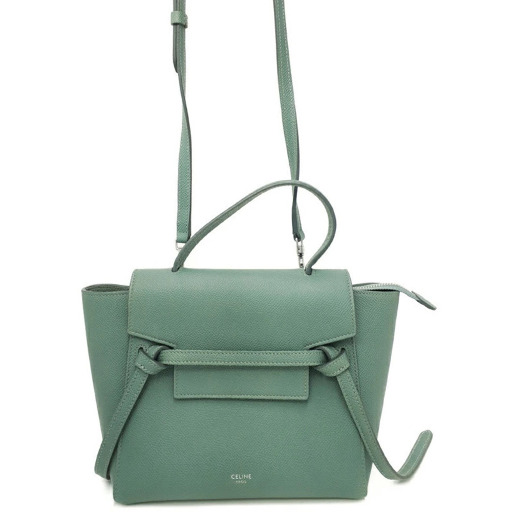 Celine Belt Bag 2way Crossbody Grained Calfskin Leather